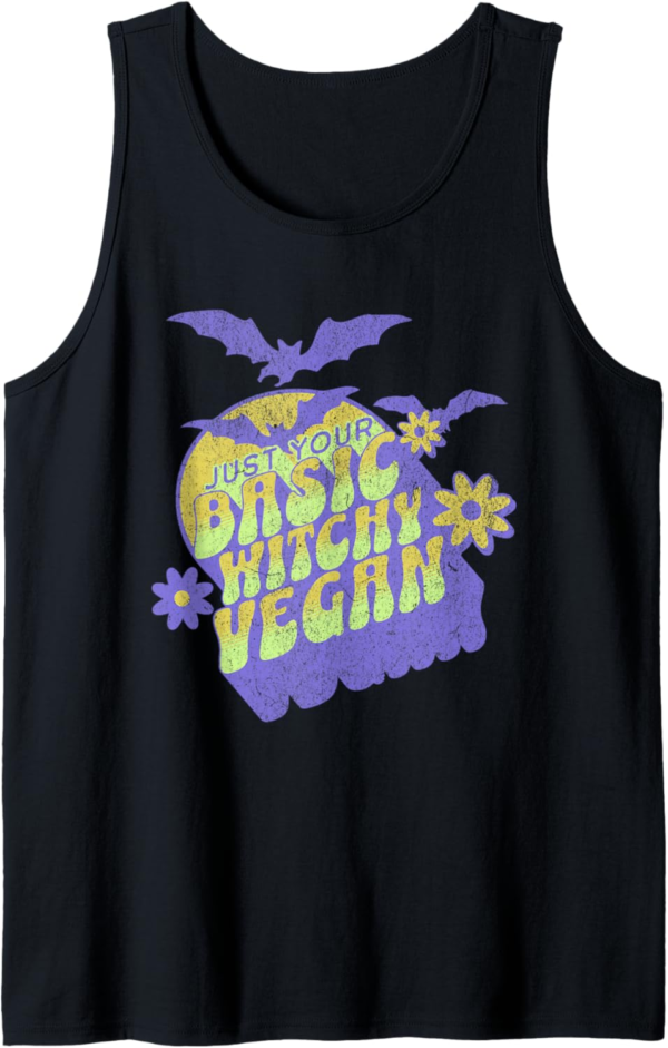 Just Your Basic Witchy Vegan Cute Funny Vegan Halloween 2024... - Image 2